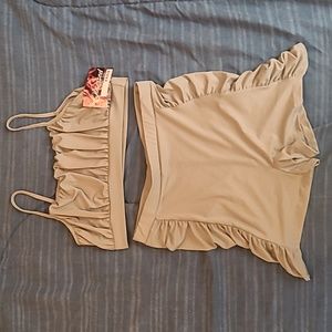 2 piece crop top set